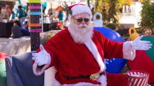 Santa at Yanaguana Garden